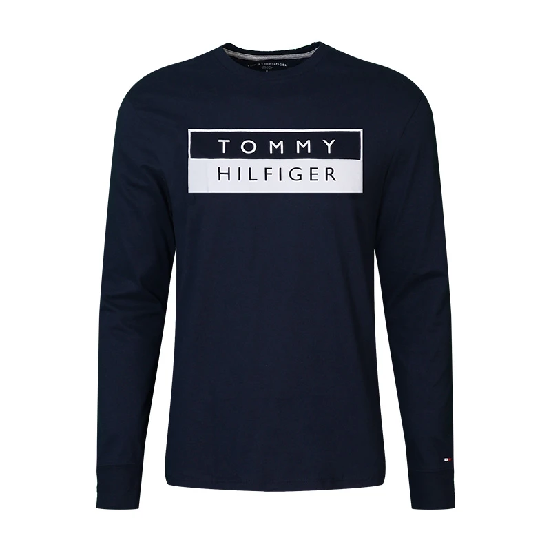 TOMMY HILFIGER汤米希尔费格男士薄款长袖T恤时尚打底衫78J4081