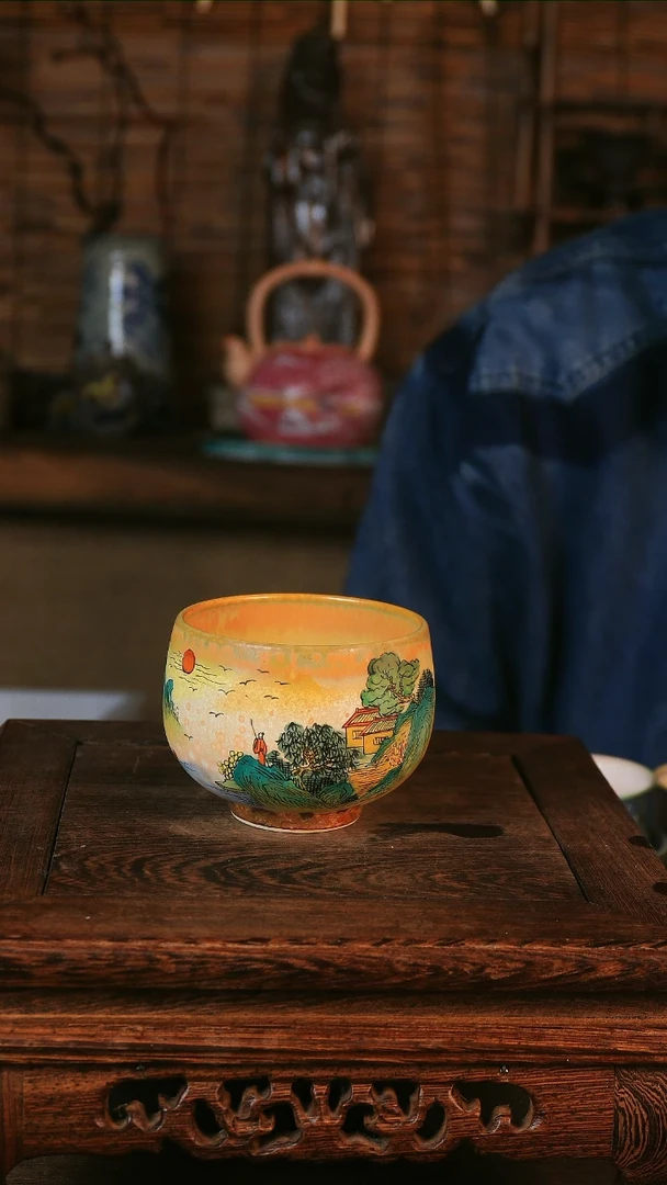 【闪购商品】老昌号手工手绘主人杯