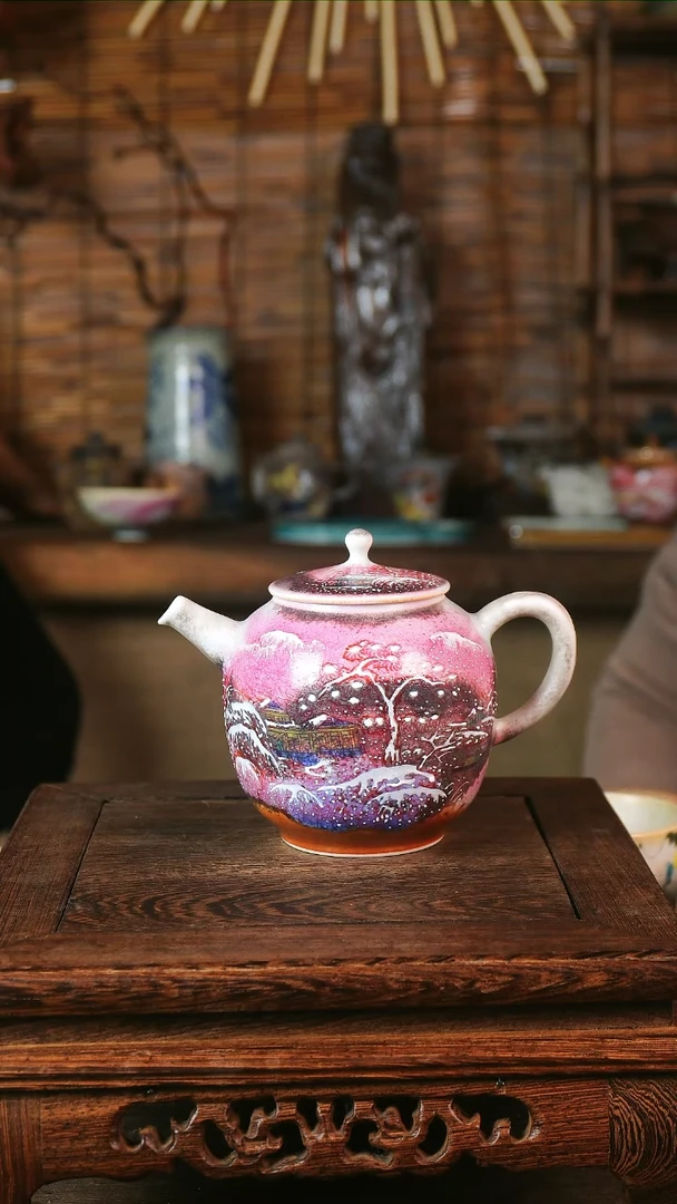 【闪购商品】老昌号手工手绘主人壶