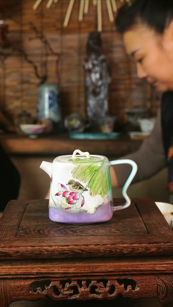 【闪购商品】老昌号手工手绘主人壶