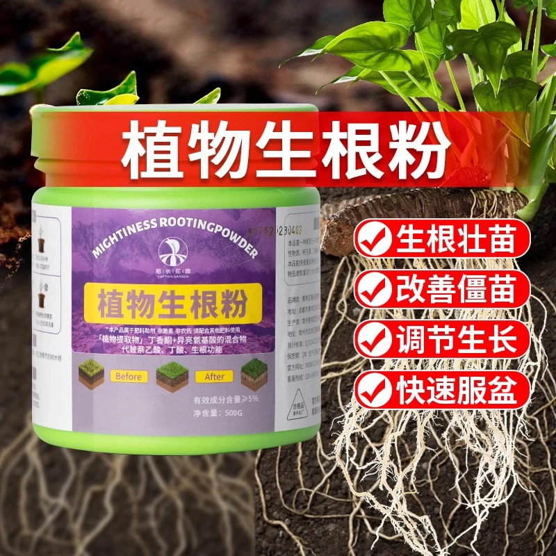 植物生根粉植物水溶肥料移栽扦插快速生根营养液生根剂生根壮苗剂