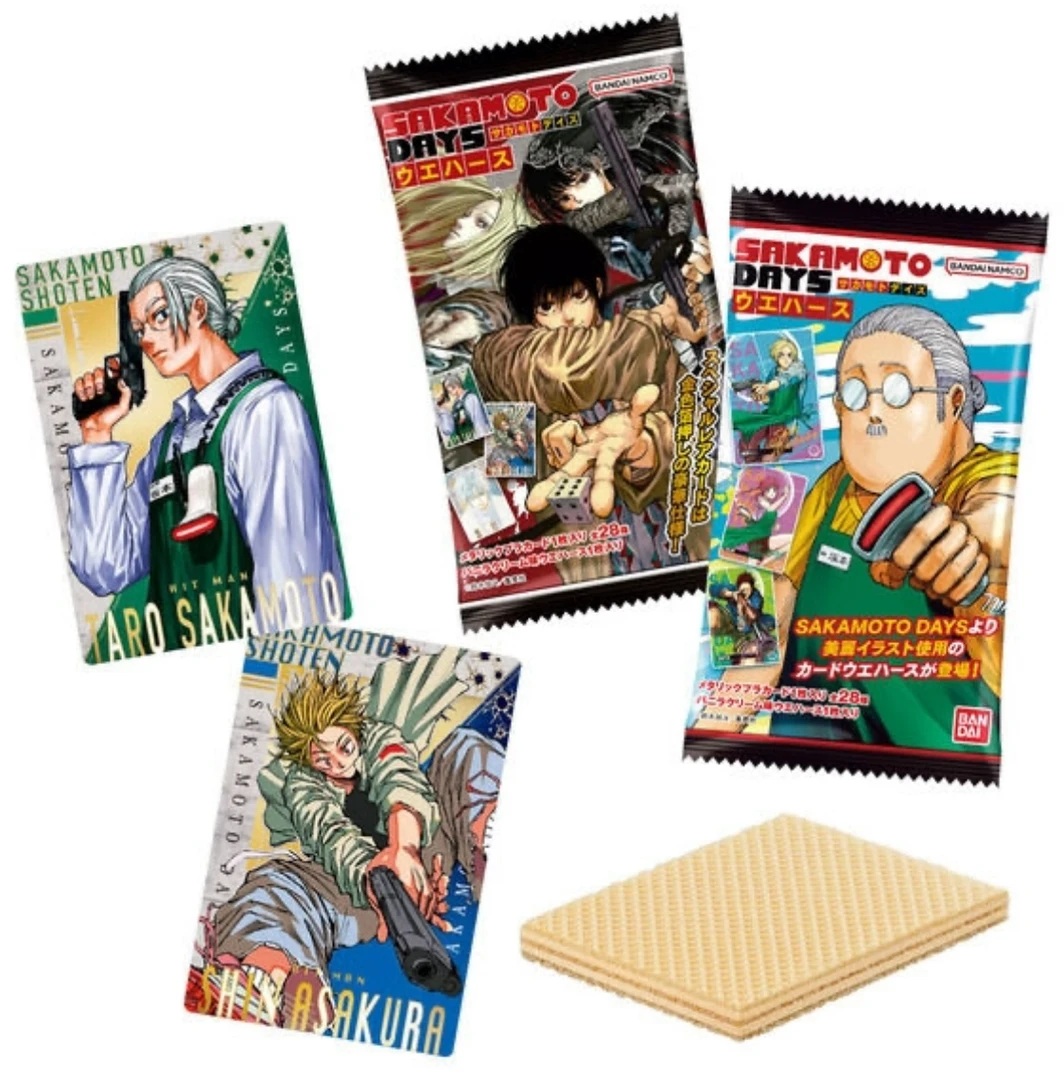 【现货】坂本日常 食玩卡 无饼干 盲抽一发 不支持盲发