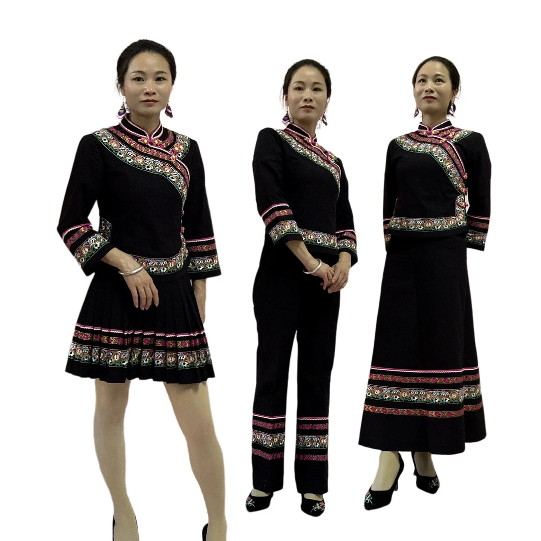 B民族服传统长款..短款女装..单件...民族风服装套装