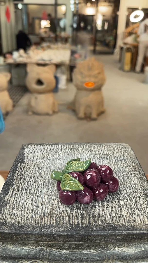 【闪购商品】陶瓷流行大葡萄