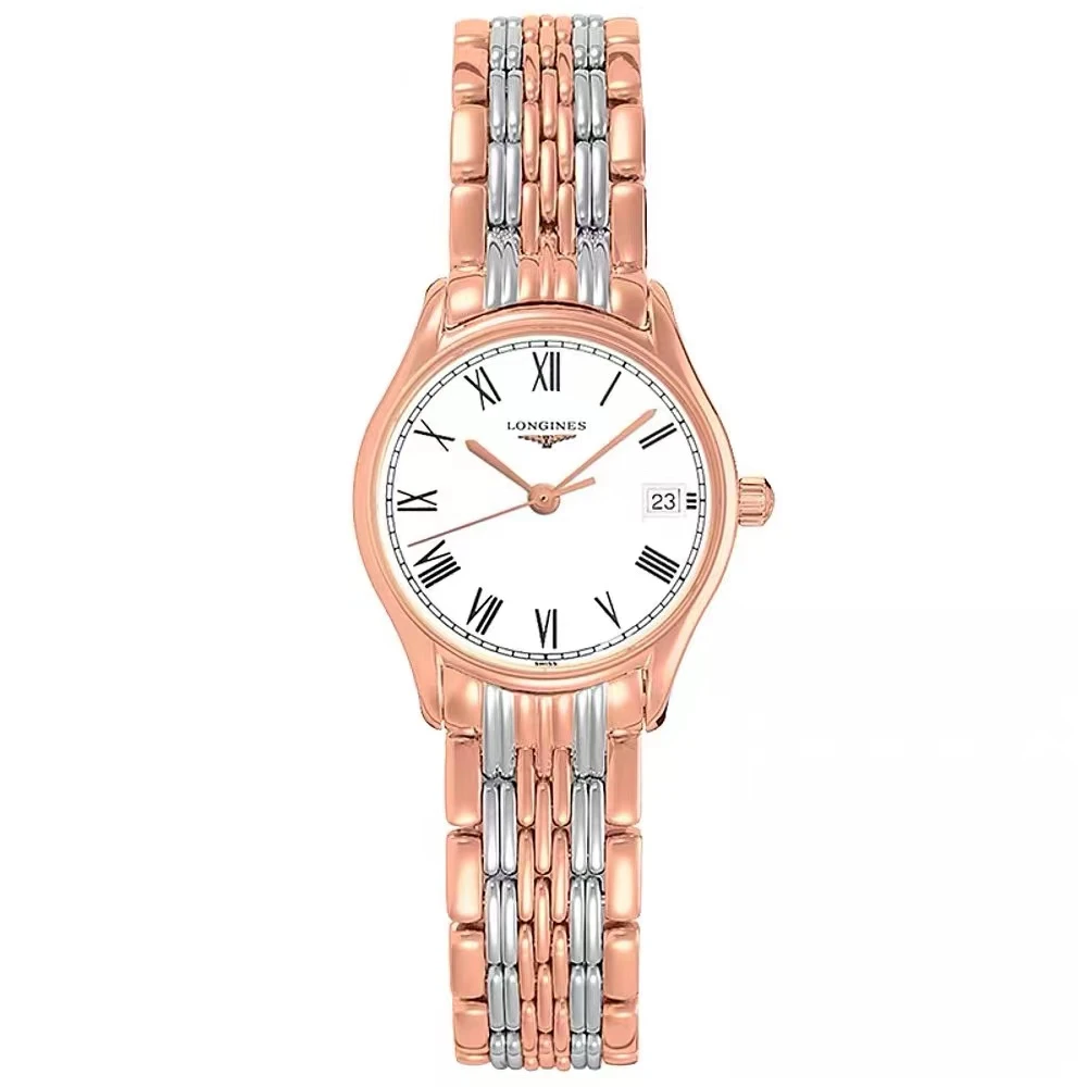 99新 Longines/浪琴 L4.259.1.11.7/律雅259罗马刻度间金款