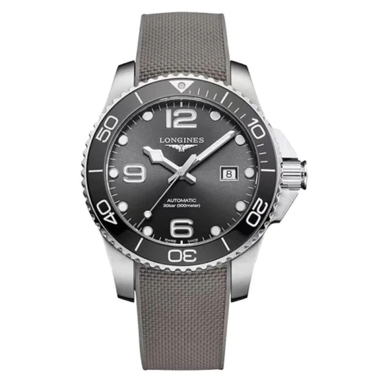 99新 Longines/浪琴 L3.781.4.76.9/康卡斯潜水机械表