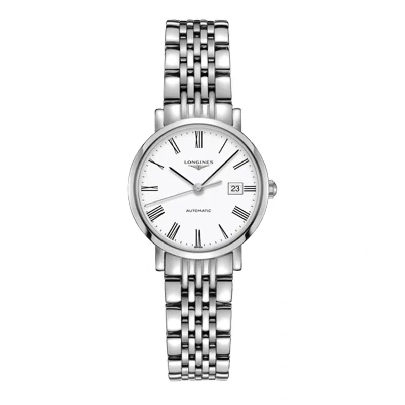 99新 Longines/浪琴 L4.309.4.11.6/博雅经典罗马刻度女表