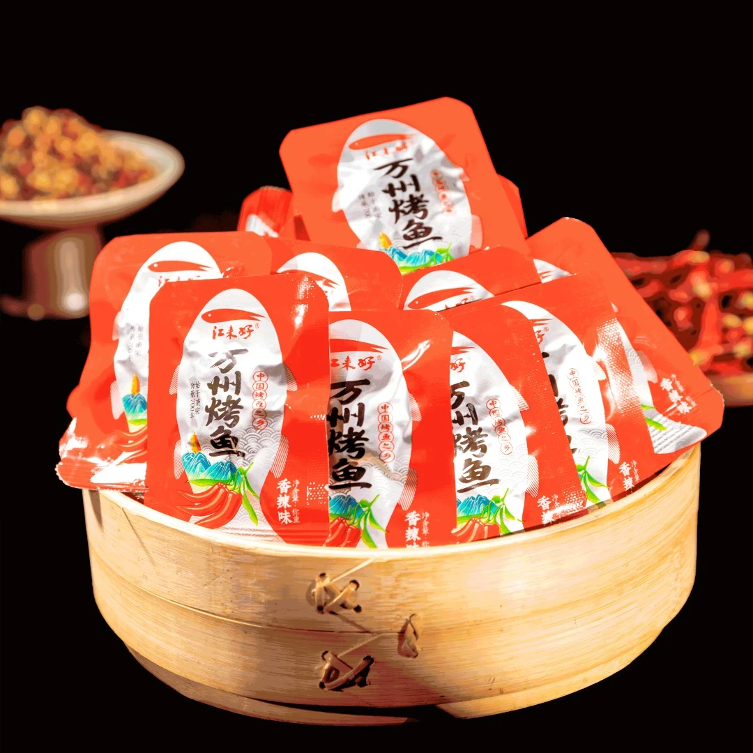 即食小鱼零食10小包