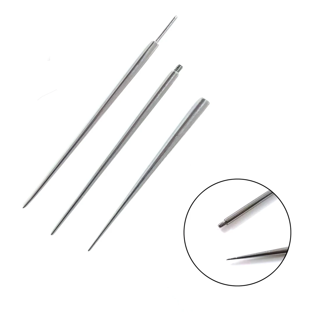 穿刺饰品辅助工具耳钉唇钉引导杆引导针