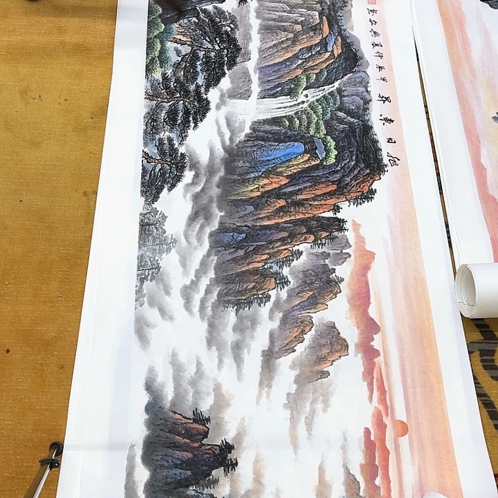 绘画明****明花鸟等动物为主料