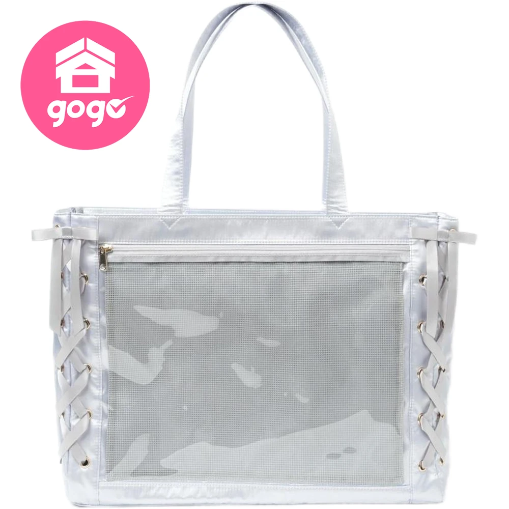 【日本直邮】ＷＥＧＯ＼ＹＯＵＲ　ＦＡＮ丝带痛 S码 缎银 时尚多功能