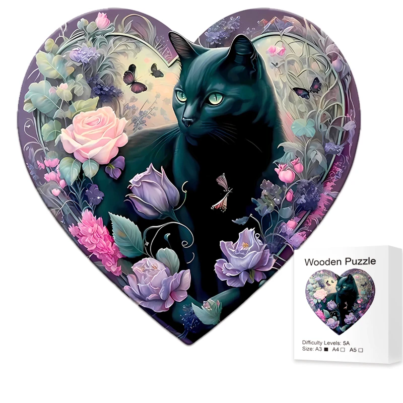 【小T正品潮玩】地狱级高难度异形木质拼图