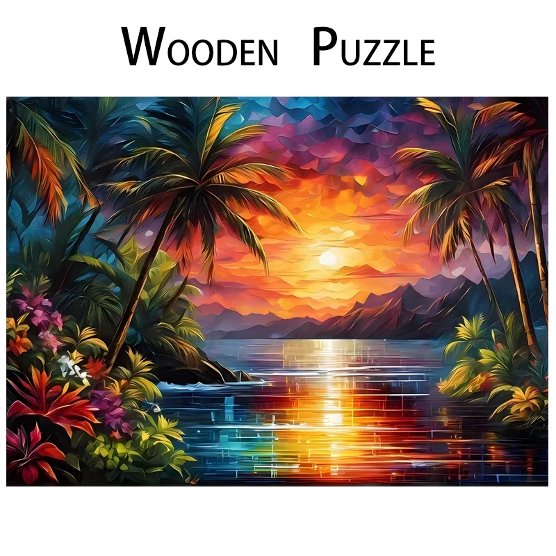 【小T正品潮玩】地狱级高难度异形木质拼图