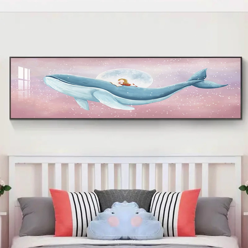 【与你相随】卧室床头装饰画轻奢简约手工晶瓷现代立体画温艺术微喷