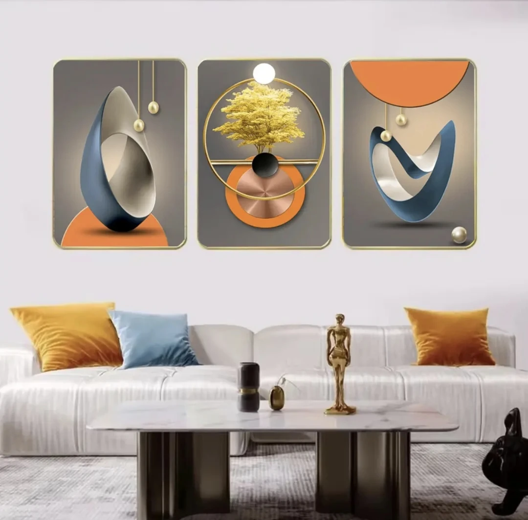 RX餐厅装饰画轻奢房间客厅挂画现代简约贴画天鹅酒店宾馆壁画