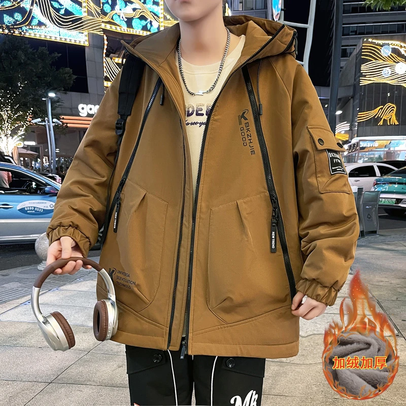 潮森罗青少年潮流青春港风轻熟时尚潮流休闲套装帅气青少年加绒in