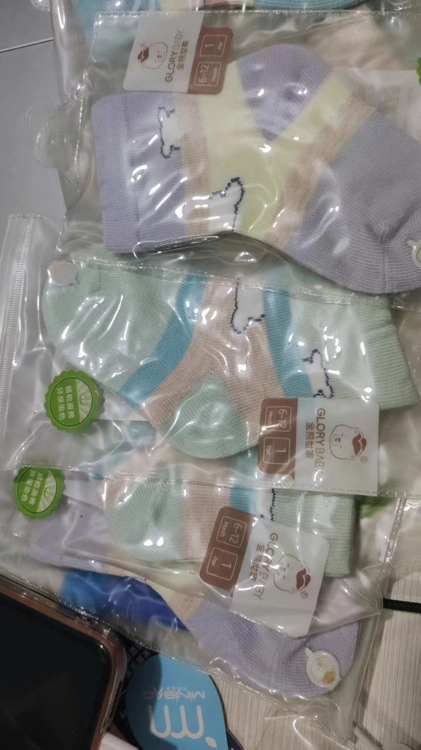 【拍一发十双】童袜婴童四季袜子童袜婴幼儿没有盒子