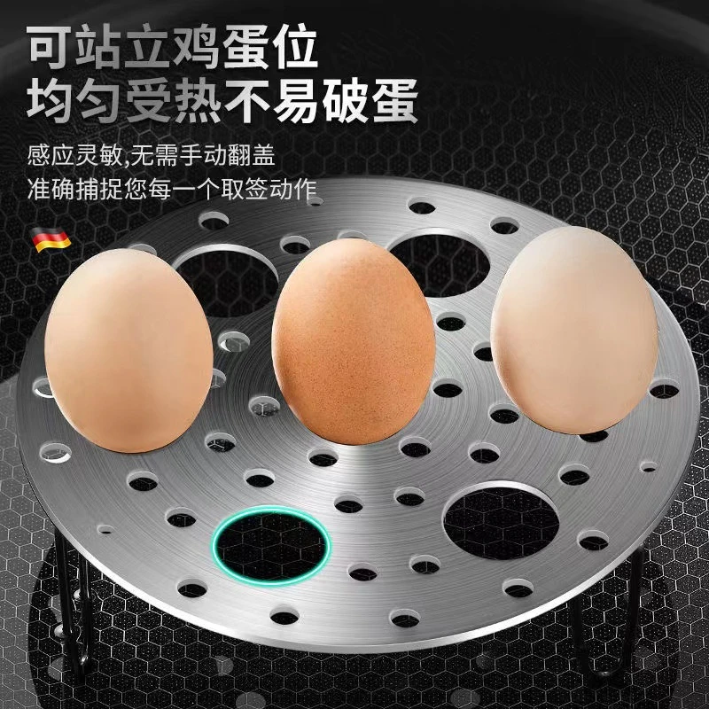 304不锈钢蒸架蒸蛋架可折叠蒸盘大号蒸片多功能蒸蛋架加高蒸盘