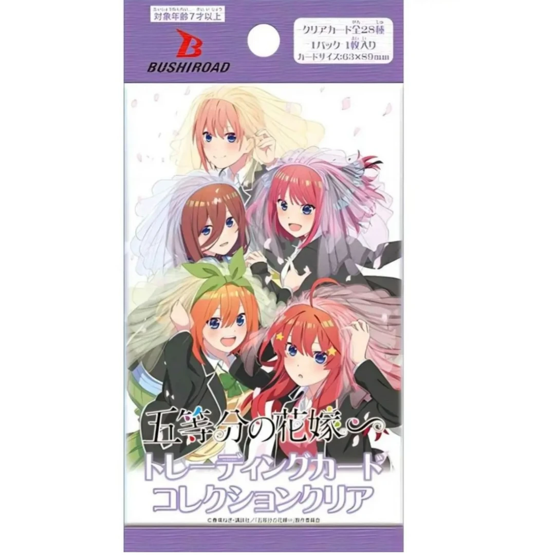 【小呱拆卡】武士道 五等分的花嫁最新透卡 第四弹 正版（默认代拆）