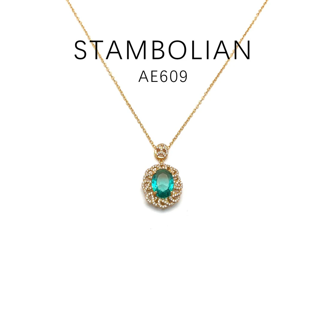 铜合金项链 时尚百搭精致项链-AE609