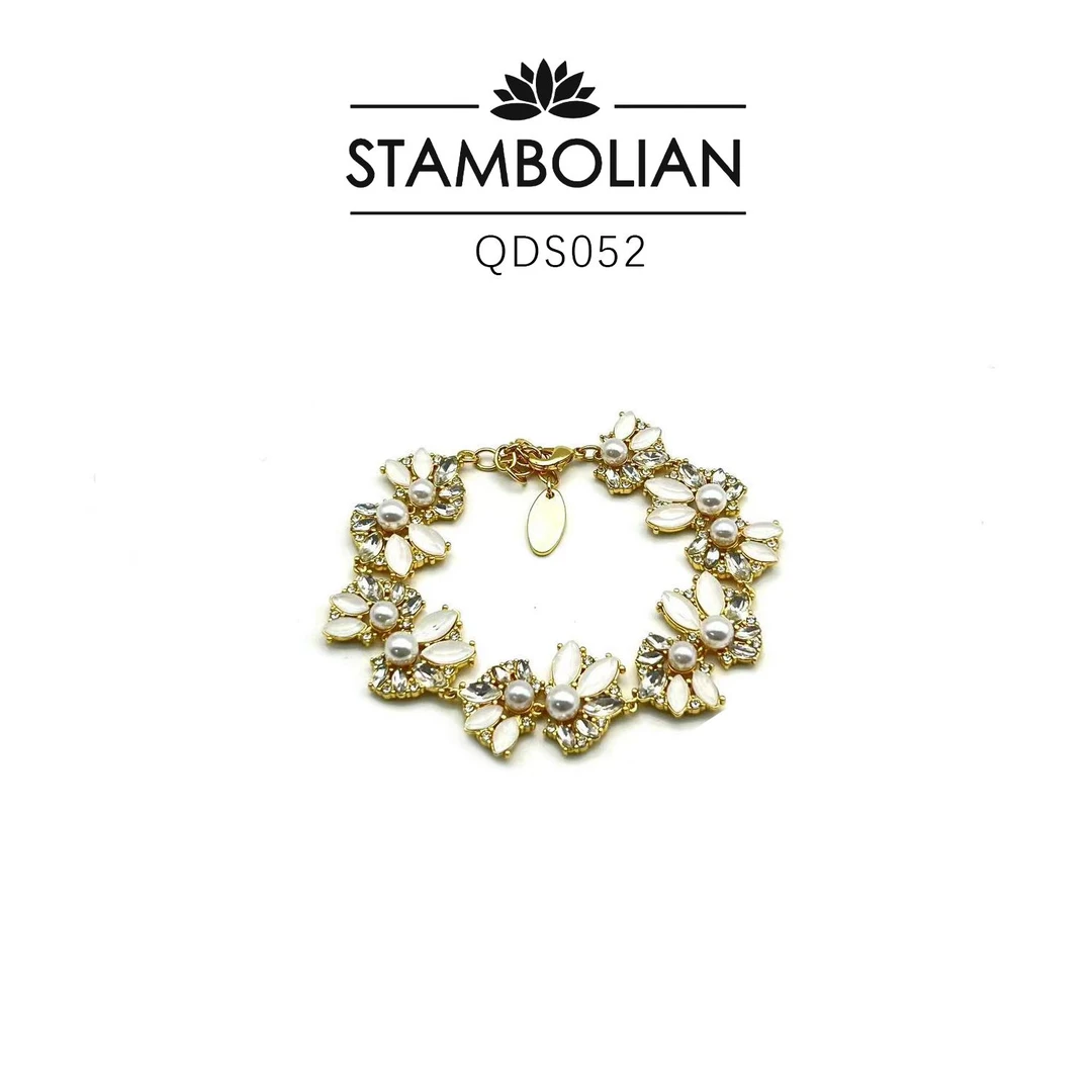 铜合金手链 设计款百搭简约经典时尚手链~QDS052