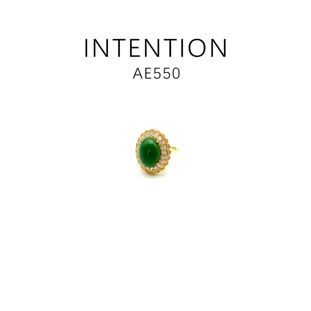 铜合金戒指 时尚经典简约气质百搭优雅戒指~AE550