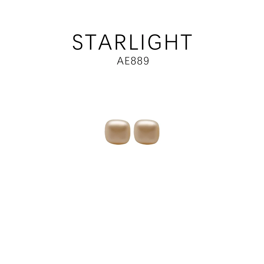 铜合金耳饰 经典款优雅简约气质百搭耳饰~AE889