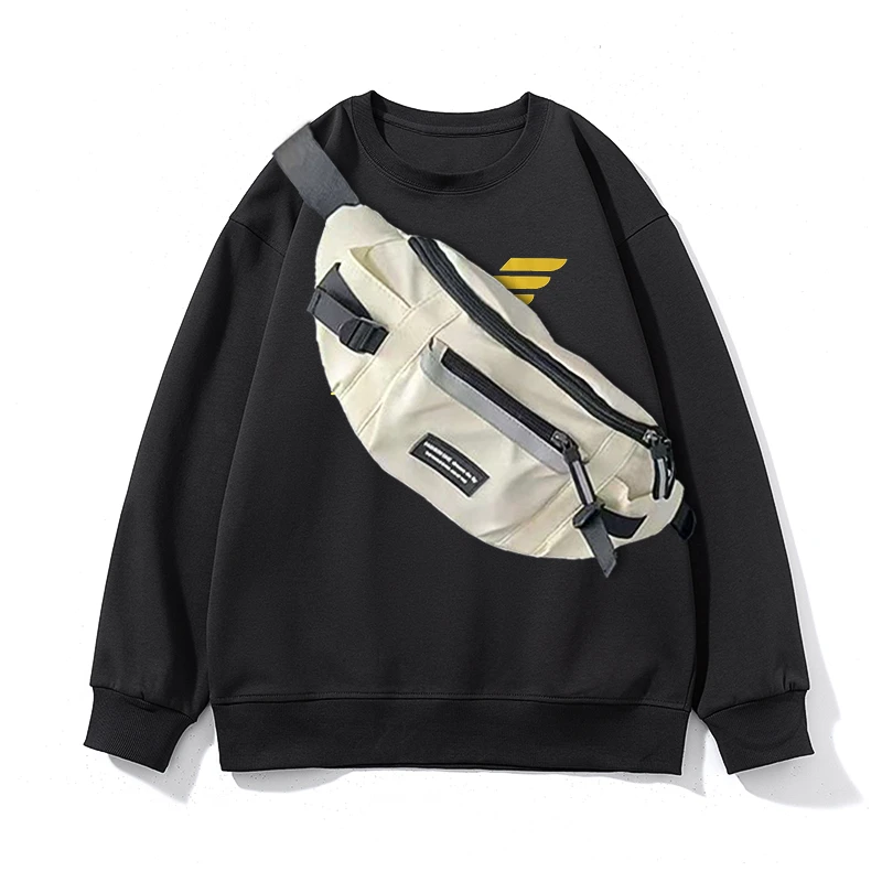 秋季新款爆款时尚休闲百搭经典款男款情侣款圆领卫衣【22W03-3】