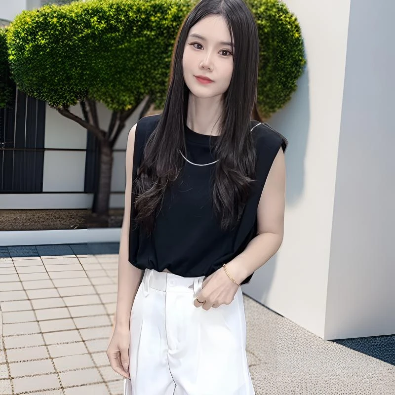 玖衣橱夏季时尚百搭外穿显瘦休闲体恤