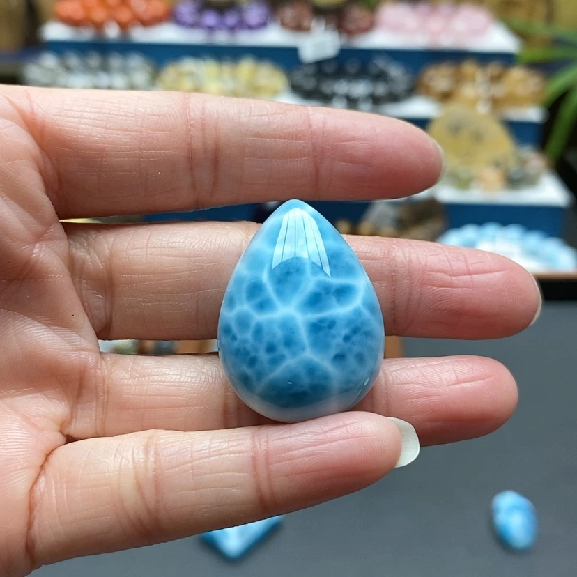【闪购商品】针钠钙石(海纹石)吊坠(不含链)未镶嵌N***?