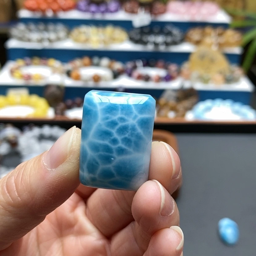 【闪购商品】针钠钙石(海纹石)吊坠(不含链)未镶嵌N***?