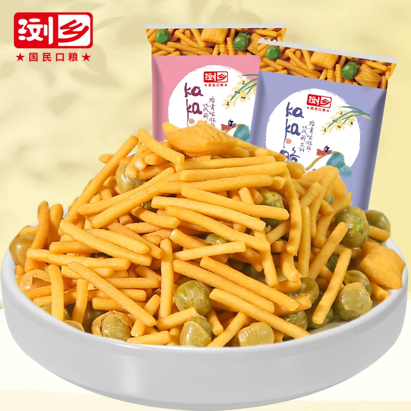 浏乡 脆虾条香脆青豆豆果散装食品爆款休闲解馋独立小零食推荐