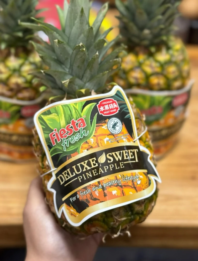 蜂蜜凤梨一个（默认切开）