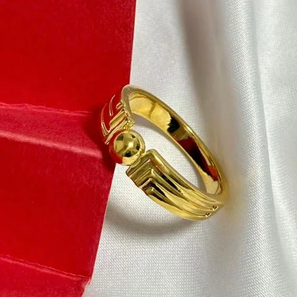 【小鹏黄金】足金999光珠5D工艺戒指1.22 1.27 1.23 1.34 1.3 1.21