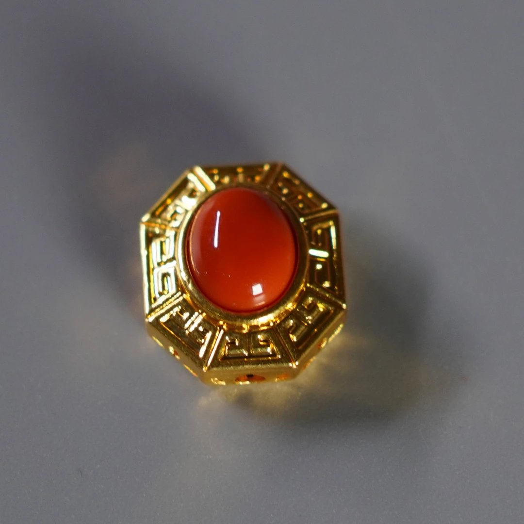 【梵阁】南红背云文玩配饰百搭款108长串配饰男女配饰