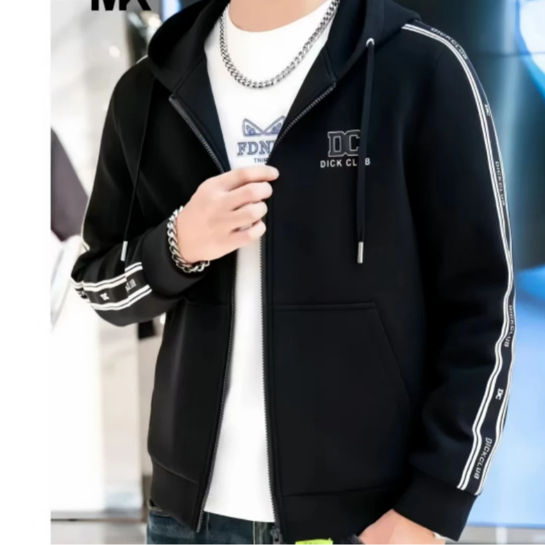 24秋冬男士带帽卫衣DC外套5511
