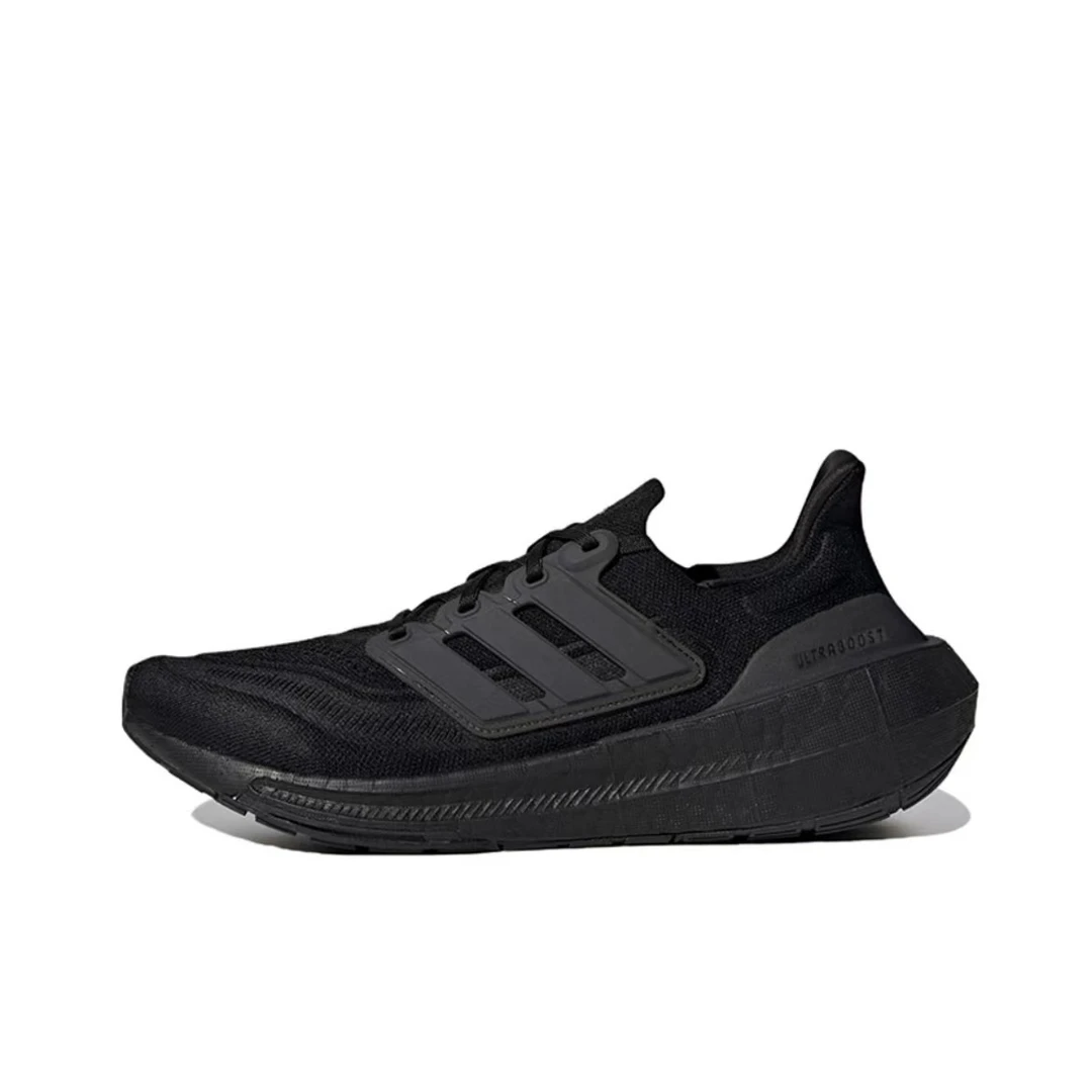 Adidas阿迪达斯三叶草男女Ultraboost Light黑色运动跑步鞋GZ5159