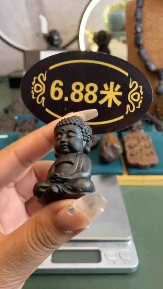 【闪购商品】香木木雕6.8宝宝佛