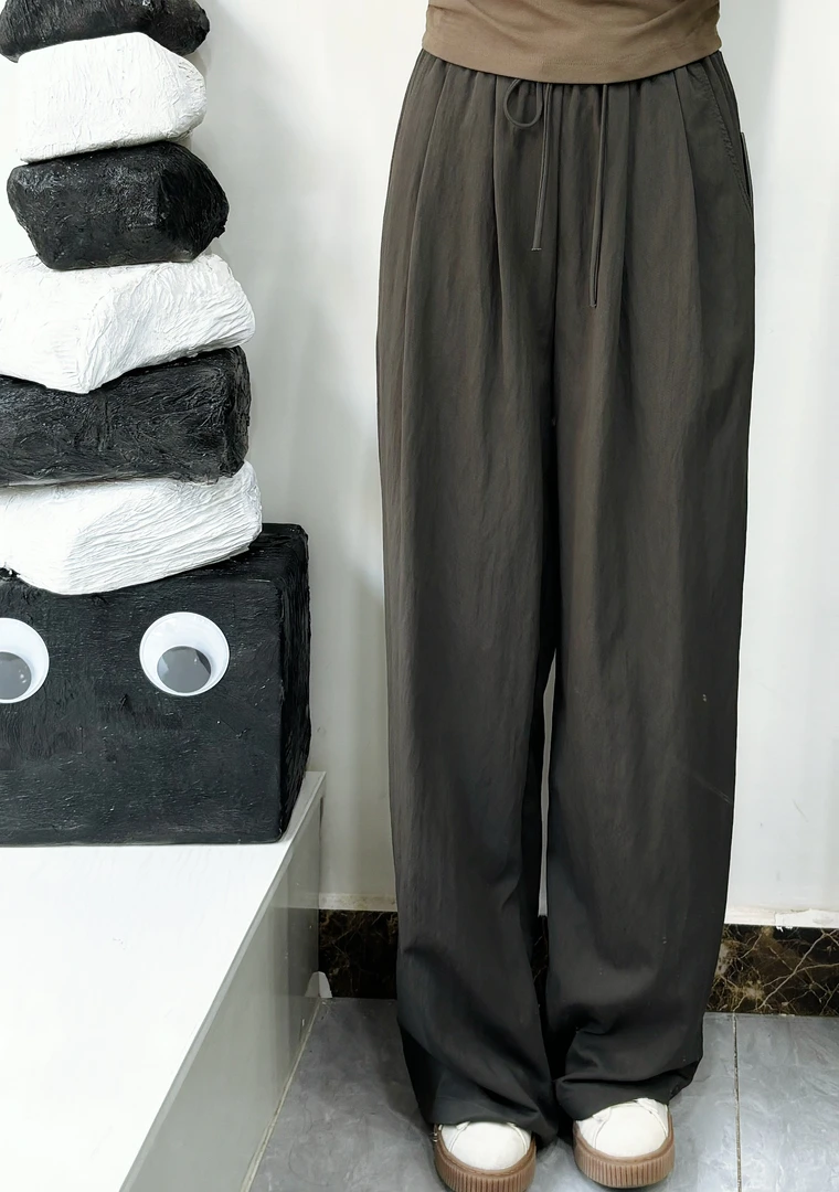 初秋慵懒山本裤百搭