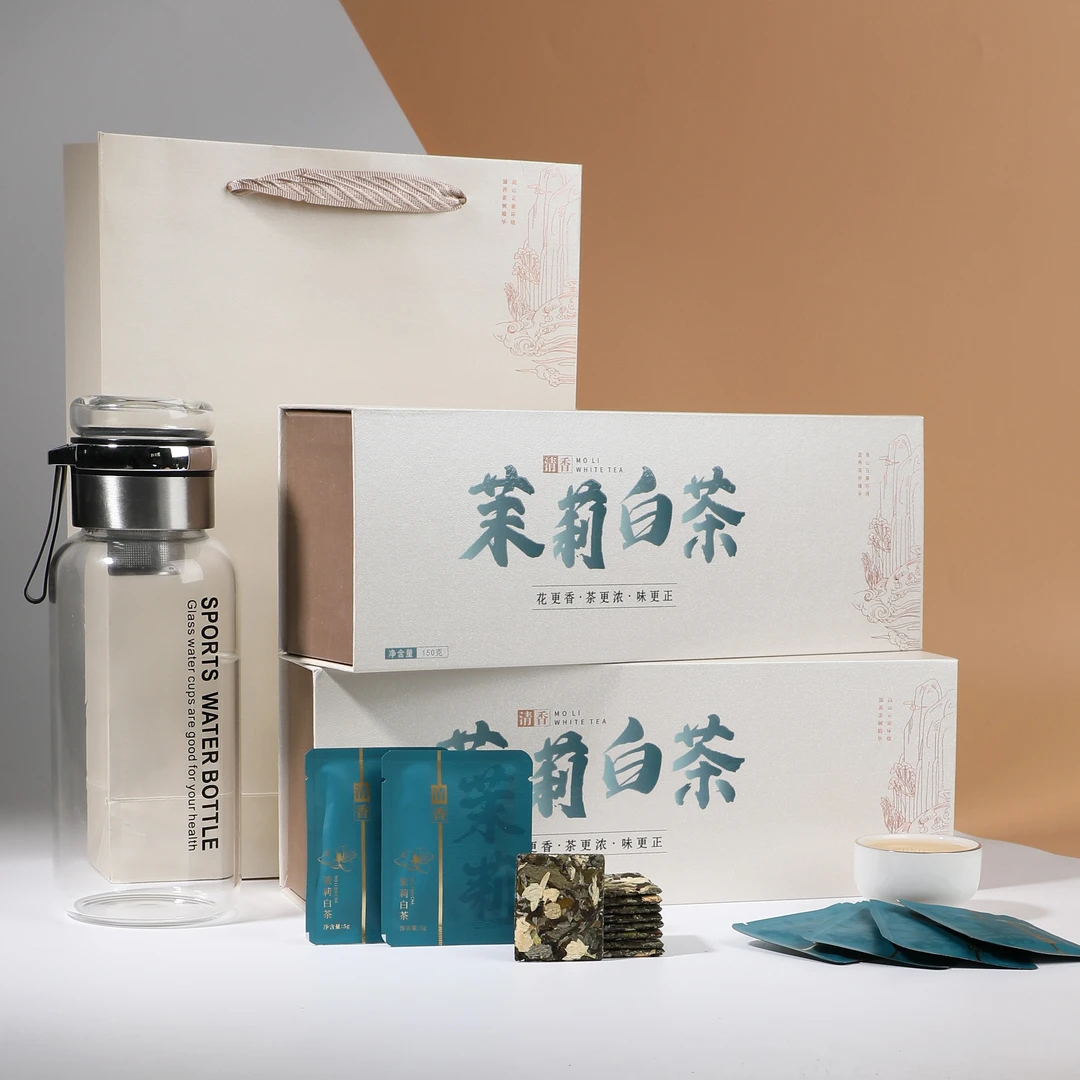 2023年 茉莉白茶  精品茶叶礼盒装 清香留香