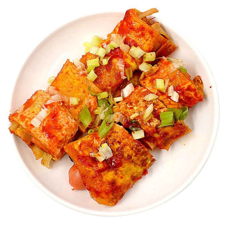 【1袋】东北大妈烤冷面袋装酱干料刷子组合