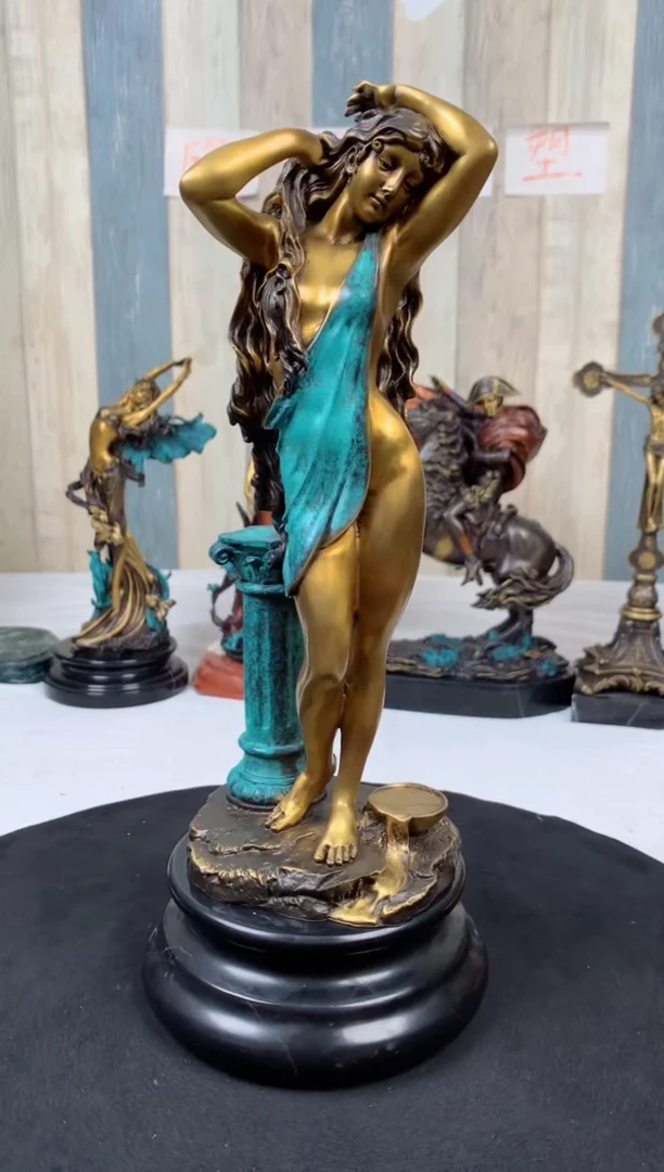 【闪购商品】精美铜雕塑装饰摆件