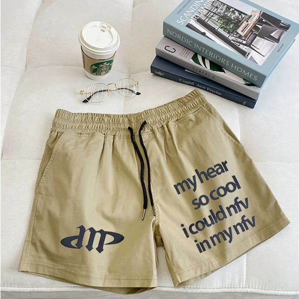 【短裤搭配】高品质夏季短裤男宽松百搭抽绳裤新款设计感五分休闲裤