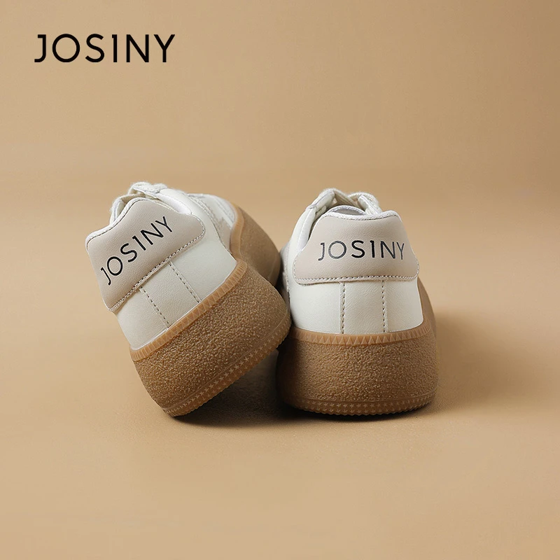 卓诗尼经典德训鞋2025夏季爆款小白鞋百搭厚底增高休闲运动鞋女款