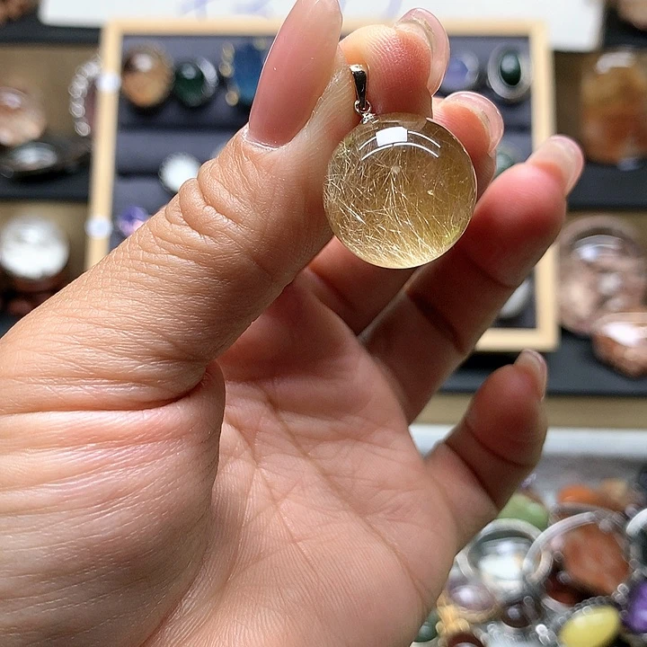 水晶水晶吊坠未镶嵌