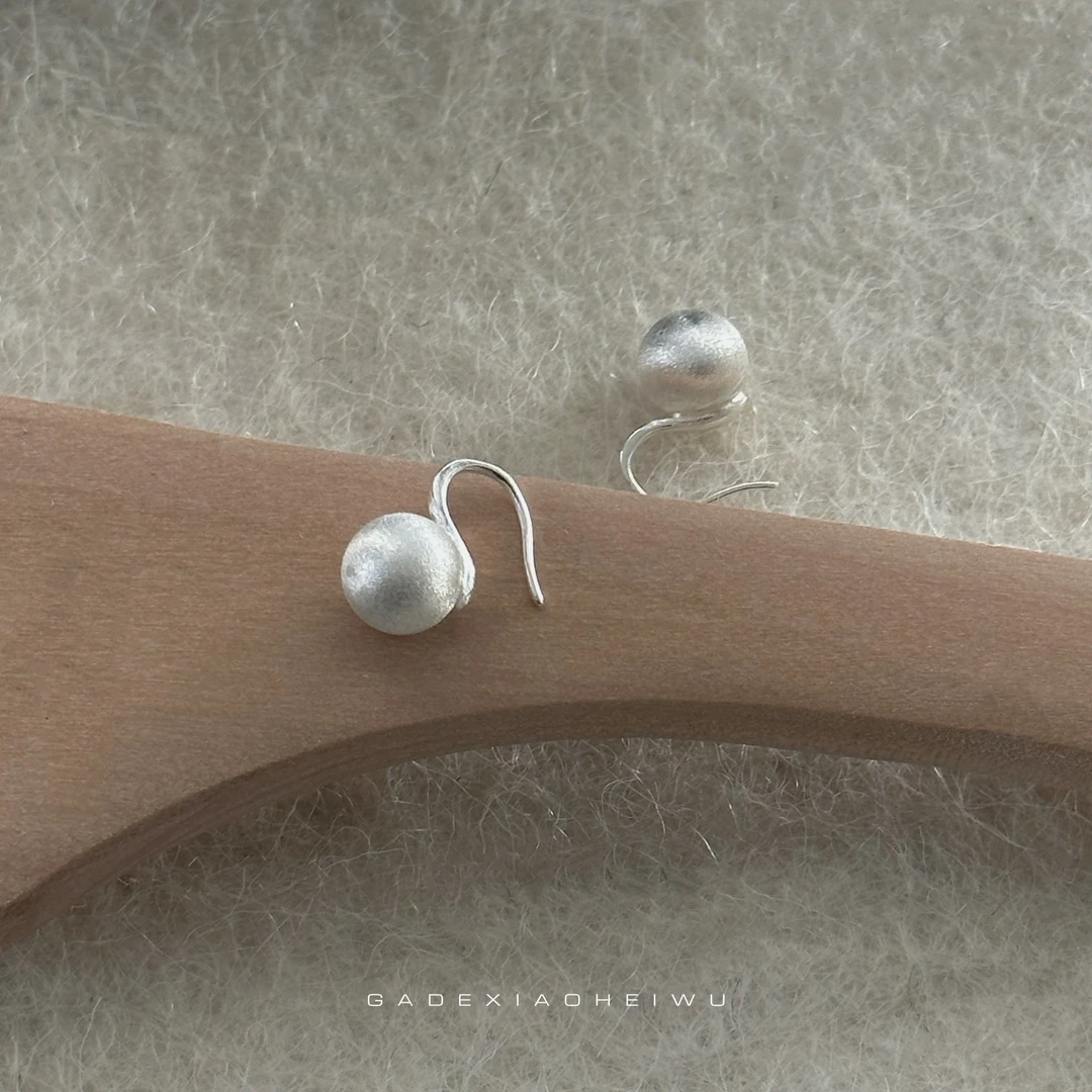 足银耳饰 足银耳吊简约百搭