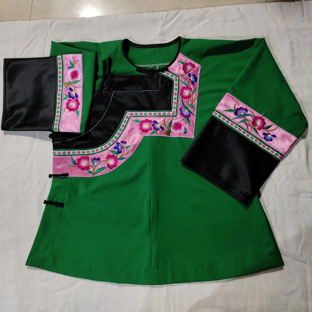 新衣裳民族服饰经典纯棉百搭连袖上衣