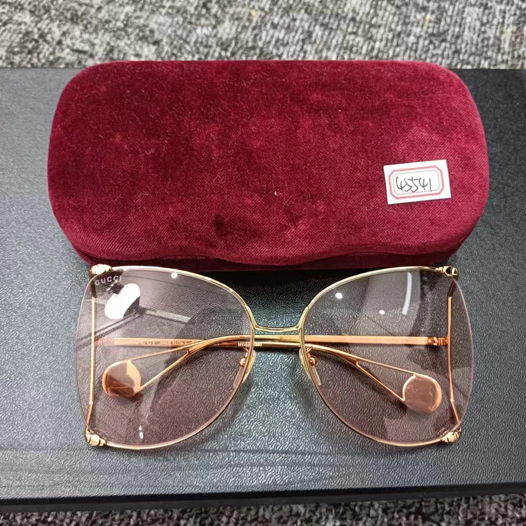 99新 GUCCI/古驰 青奢荟/古驰气质时尚粉色眼镜太阳镜//////45541