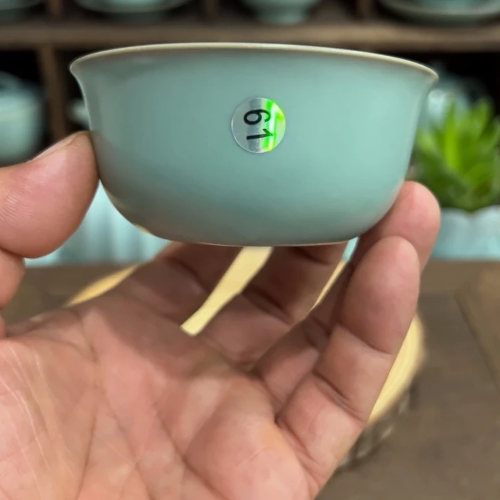 杯仿古纯手工鸡缸杯大瑕61