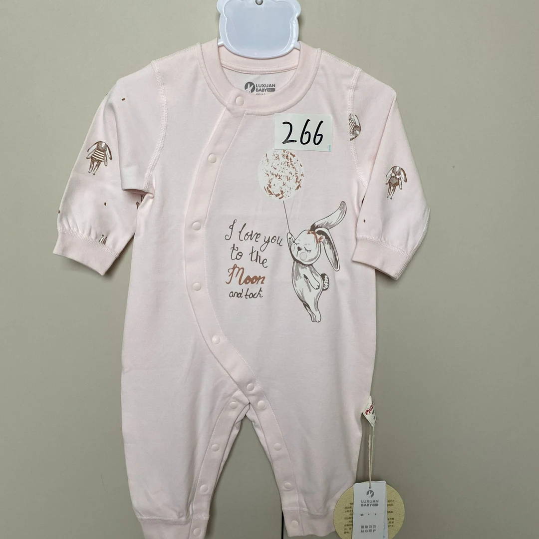 璐璇舒绒四季连体衣婴儿宝宝纯棉长袖闭裆婴童连身衣